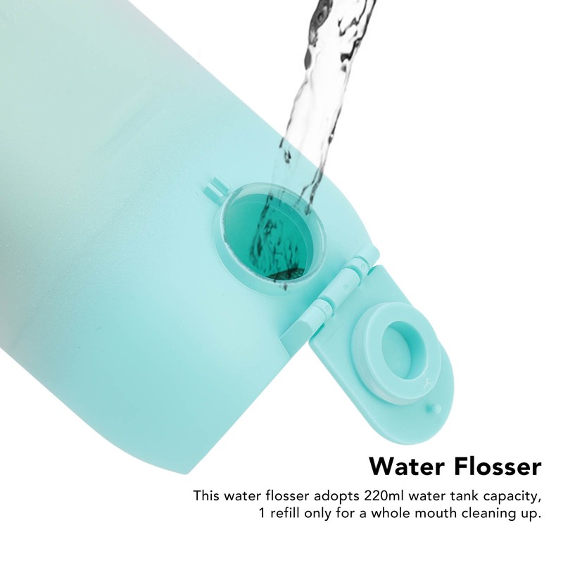 Electric Flosser 220ml 3 Modes 4 Tips Deep Oral Cleaning