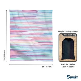 Sunlit - Design Beach Blanket/Beach Mat