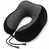 U-Shaped Travel Neck Pillow for Airplane and Car Rides –