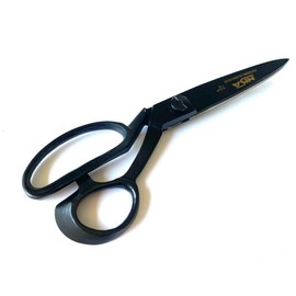 SCISSORS 10" HEAVY DUTY UPHOLSTERY CARPET/SHEAR TAILOR SCISSORS FULL BLACK