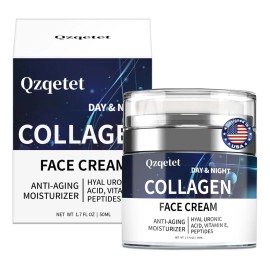 Crema De Colágeno Para El Rostro, Hidratante Facial Antiedad