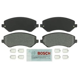 BOSCH BE856AH Blue Semi-Metallic Disc Brake Pad Set; FRONT