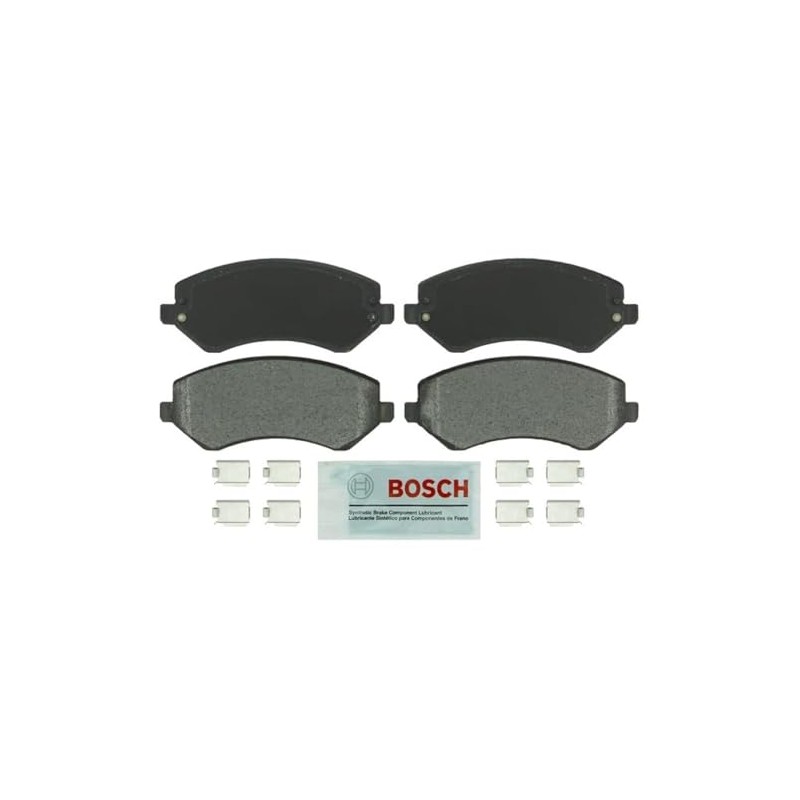 BOSCH BE856AH Blue Semi-Metallic Disc Brake Pad Set; FRONT