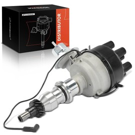 A-Premium Ignition Distributor Compatible with Ford F-100, F-150, F-250, F-350, E-100 E-150 E-200 E-250 E-300 E-350 Econoline Club Wagon, Bronco, Country Sedan, Custom 500, Galaxie 500, P-350, P-400