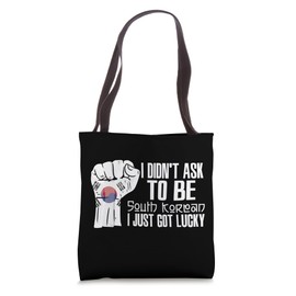 South Korean South Korea Flag Grown South Korean Roots Tote Bag