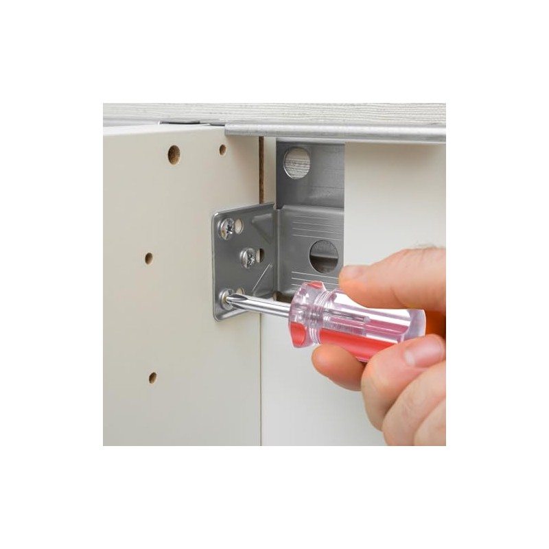 HARFINGTON 2pcs SL6 Short Tip Slotted Screwdriver Stubby Magnetic Flat