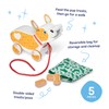 Melissa & Doug Feed, Walk & Poo Pup Wooden Preschool
