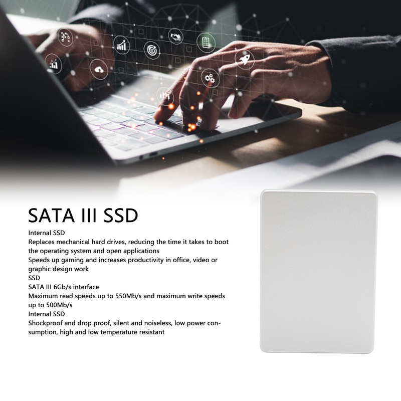 2.5inch Internal Solid State Drive SATA III 6Gb/s Read Speed
