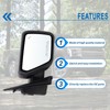 Right Passenger Side Door Mirror Compatible With 2021-2025 Ford F150