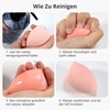 4 pieces makeup sponge, makeup sponge set, beauty sponge for