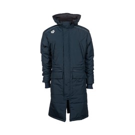 arena Standard Team Unisex Solid Parka, Navy, Small