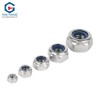 M4 304 Stainless Steel Nyloc Lock Nut,4mm Self Nylock Locking
