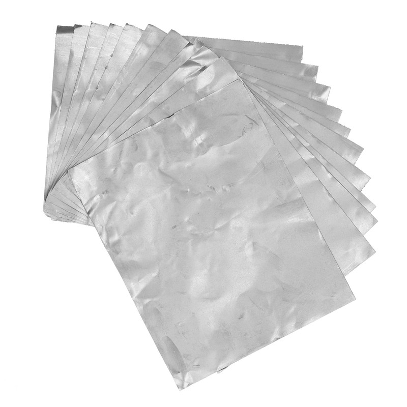 10Pcs Graphite Foil Flexible Paper Gasket Sheet Industrial Motor Pipe