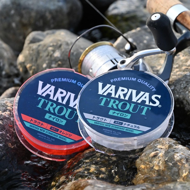 VARIVAS Trout Nylon 328.4 ft (100 m) Orange 2.5 lb