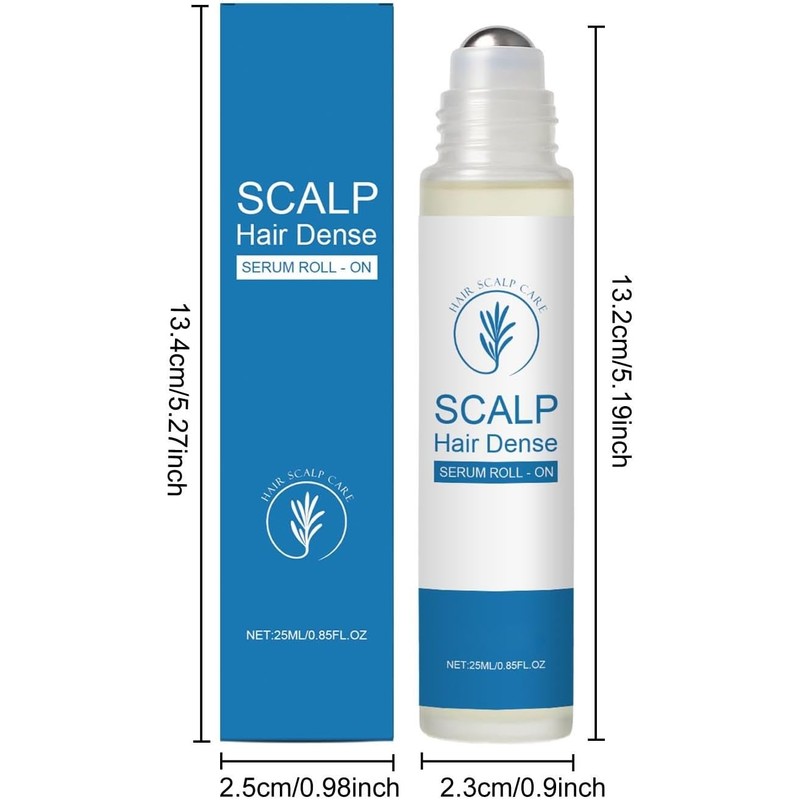 2PCS Cuidado del cabello de romero,Serum de cuidado denso del