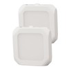 2Pcs Plug in Motion Sensor LED Night Light Plug in