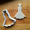 Sweet Prints Inc Strapless Wedding Dress Cookie Cutter - Dishwasher