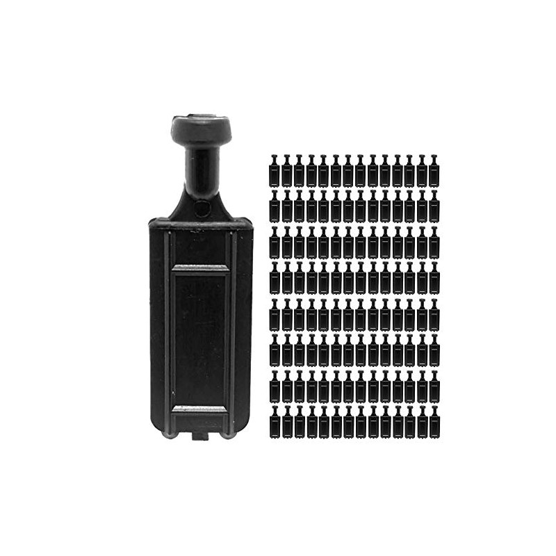 DMSE Wholesale Black Nylon Sew in Tailslides Tail Slides Curtain