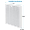 (2 PCS) VEWIOR H13 True HEPA Replacement Filter for ClearAir-A6