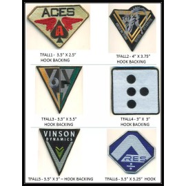 FAN CLUB TITANFALL FAN CLUB PATCHES - CHOOSE ONE - TFALL5
