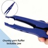 Chunky Yarn Fluffer Tool, Serrated Jaws Lockable Knitting Tool