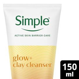 Simple Protect 'N' Glow Express Glow - Esmalte exfoliante para piel radiante (150 ml)
