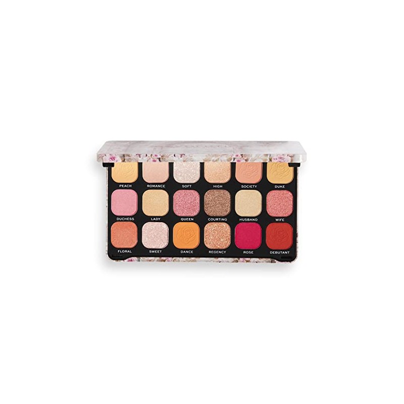 Paleta de Sombras Forever Flawless Regal Romance, Make Up Revolution