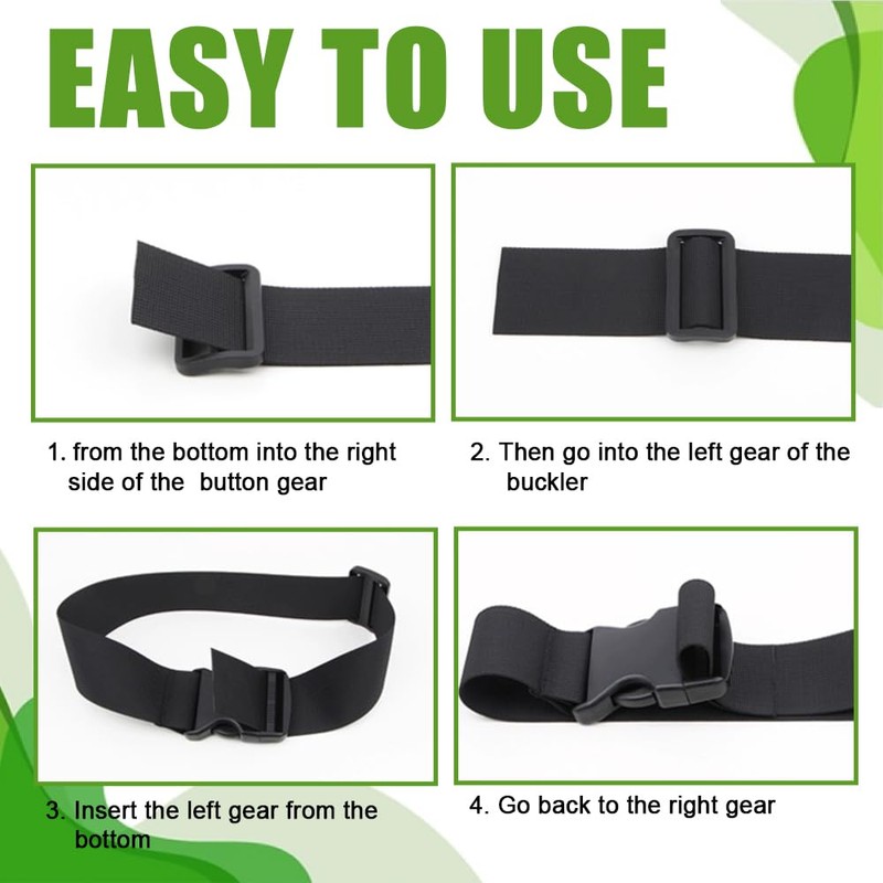 RGOAANC 39 Inch Battery Strap with Buckle, Car Battery Tie