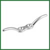 Motoforti 4 Inch Stainless Steel Flagpole Cleat Hook Boat Deck