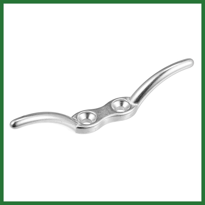 Motoforti 4 Inch Stainless Steel Flagpole Cleat Hook Boat Deck