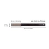 KGS PRO-Files Diamond Hand Files, 4 Pieces, 43x12 mm, Flat