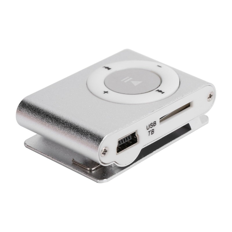 MP3 Music Player Set, 2pcs Portable Aluminum Alloy Digital Music