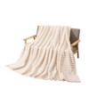 Fleece Brushed Throw Blanket Perfect Sofa Bed, breathable Lightweight Soft