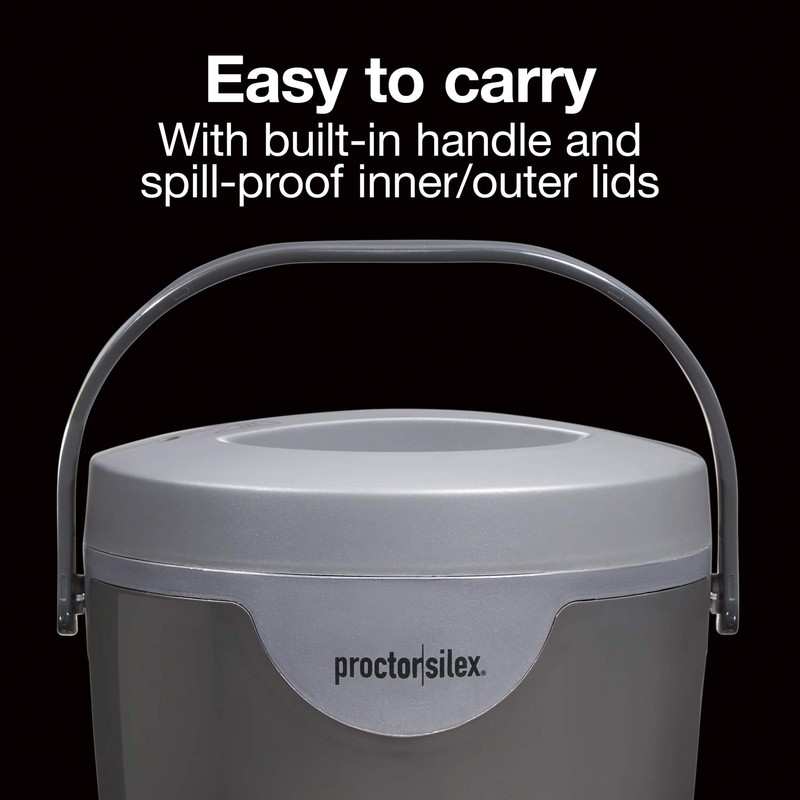 Proctor Silex Portable Meal Warmer, Black, 20 oz