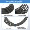sourcing map 25Pcs 13/16" Internal Retaining Ring Circlip, 65 Mn