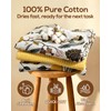 Miss Adola 3pcs Cotton Kitchen Towels - 270 GSM 15x25