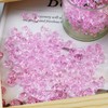 SZCXDKJ 200 Pcs Fake Crushed Ice Stoness, Pink Fake Diamonds