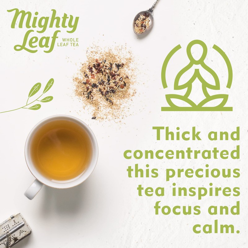 MIGHTY LEAF Organic Matcha Green Tea, 1.5 OZ ea, 3