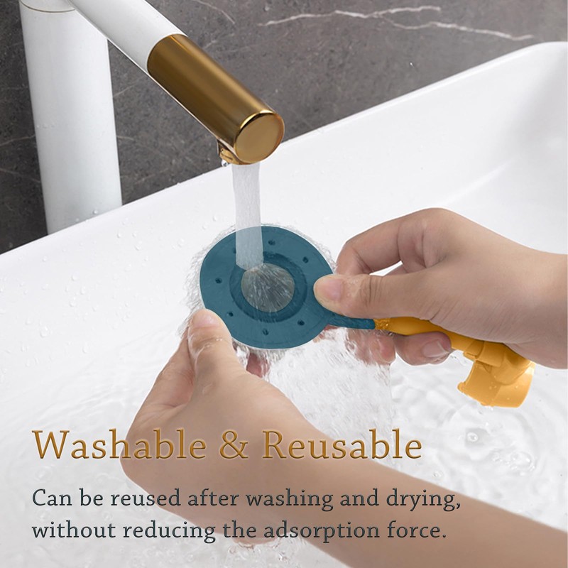 Shower Holder No Drilling Shower Head Holder Suction Cup Adjustable