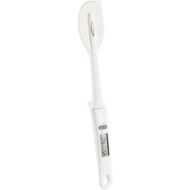 Rosenstein & Söhne Cooking thermometer: 3-in-1 cooking spoon with steak and cooking thermometer (food thermometer, kitchen thermometer, heat resistant)
