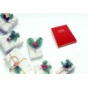 Christmas Card List & Birthdays Address Book Red Cover Indexed