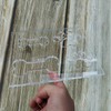 Colini Charcuterie Shape Dog Bone/Paw Router Board Handle Template Acrylic