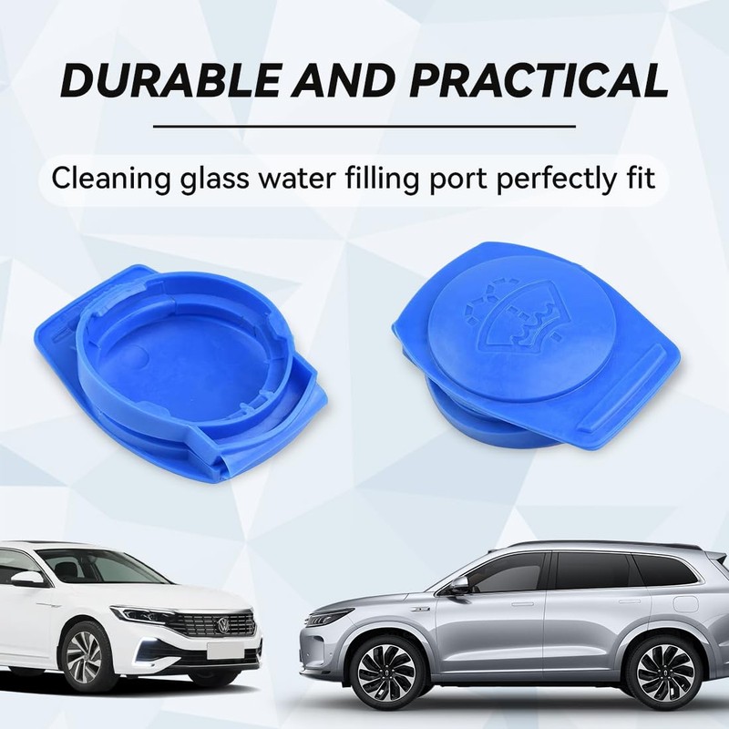FENQURO 2 x lid for windscreen washer container, 3Q0955455 windscreen