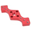 Woodworking Straight Hole Punch Locator Red Aluminum Alloy with Drill