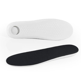 AXRO AirTag Shoe Insoles for Elders and Kids AirTag Tracker Insoles for Shoes Sports AirTag Insoles. (250mm), White