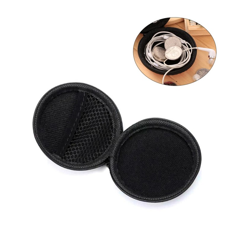 Gatuida Hard Earbuds Case Mini Pouch Ear Bud Organizer Bag