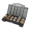 Carl CX-002-D Coin Case Slim Made in Japan Portable, Thin,