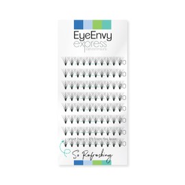 EyeEnvy Express Lash Extensions So Refreshing Faux Mink Individual Cluster Eyelashes (10mm)