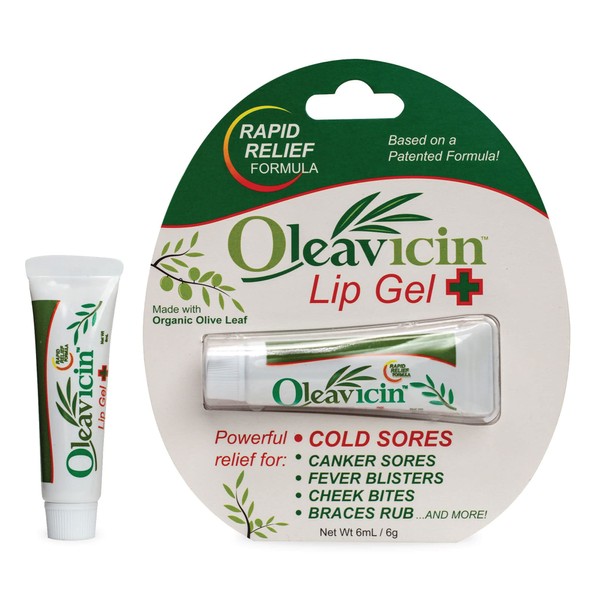 All Natural & Organic Fever Blister & Cold Sore Treatment & Relief Ointment Gel 1.3oz(3.8)