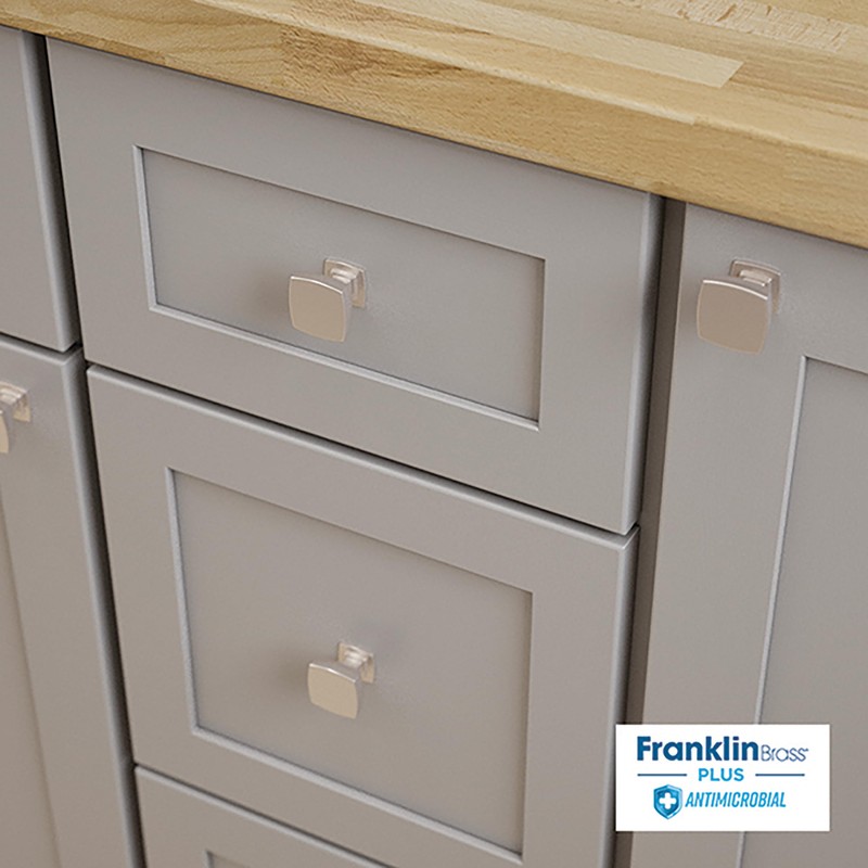 Franklin Brass Parow (5-Pack) Cabinet Knobs Satin Nickel Drawer Knobs